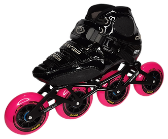 Patines profesionales canariam orion con ruedas fucsias